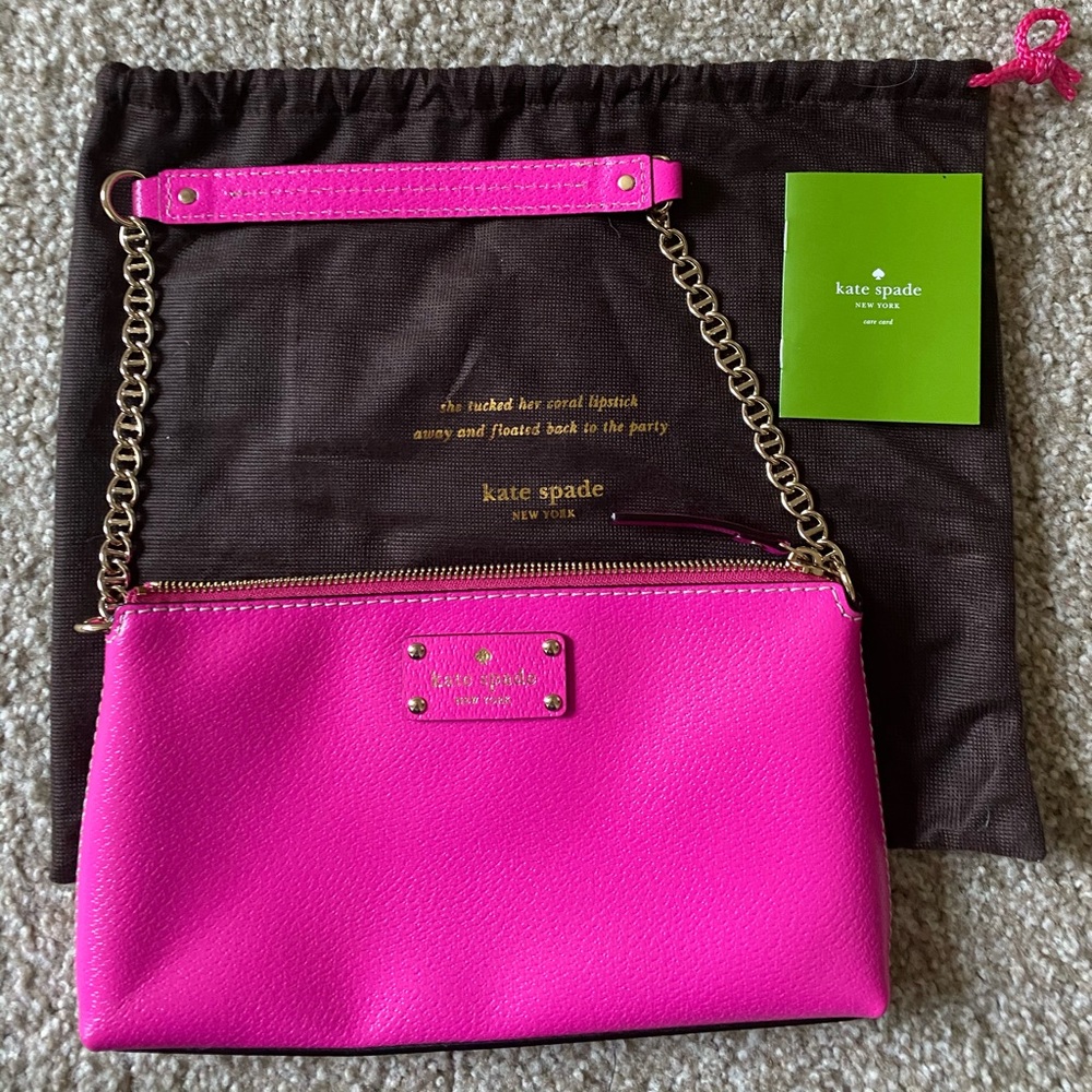 Kate Spade Byrd Wellesley Bag Snap Dragon Pink